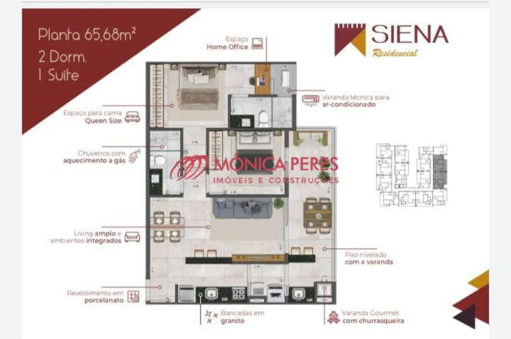 Apartamento, 2 quartos, 76 m² - Foto 7