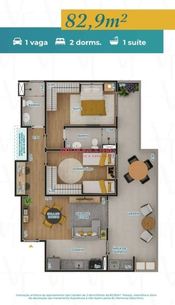 Apartamento, 2 quartos, 66 m² - Foto 6
