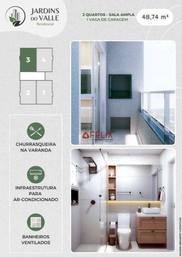 Apartamento, 2 quartos, 97 m² - Foto 3
