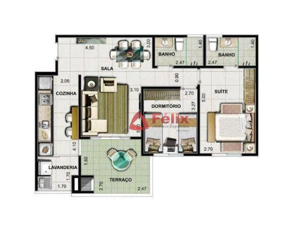 Apartamento, 3 quartos, 106 m² - Foto 4