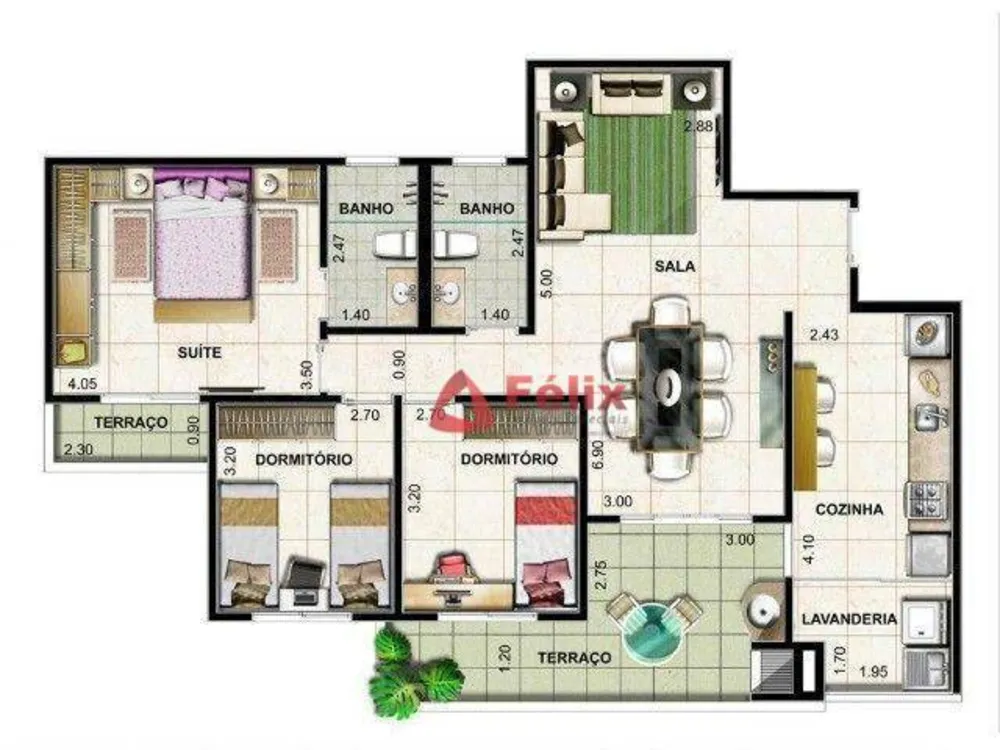Apartamento, 3 quartos, 106 m² - Foto 5