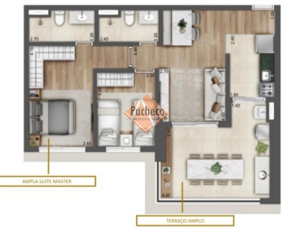 Apartamento, 2 quartos, 72 m² - Foto 18