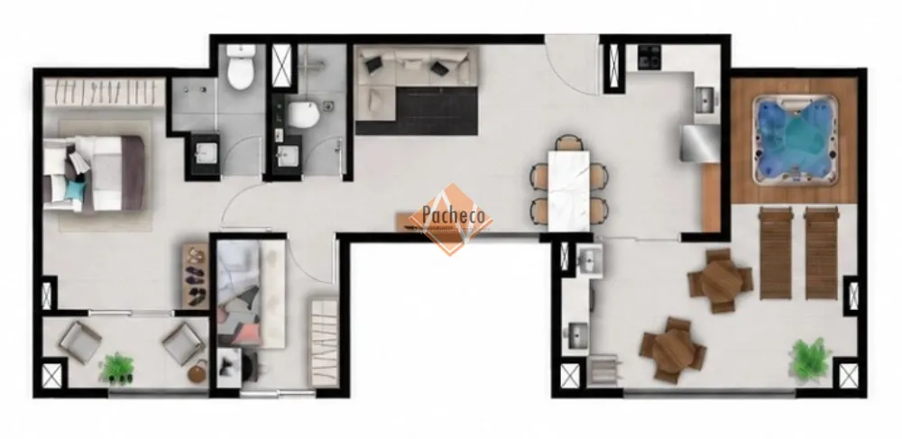 Apartamento, 2 quartos, 66 m² - Foto 6