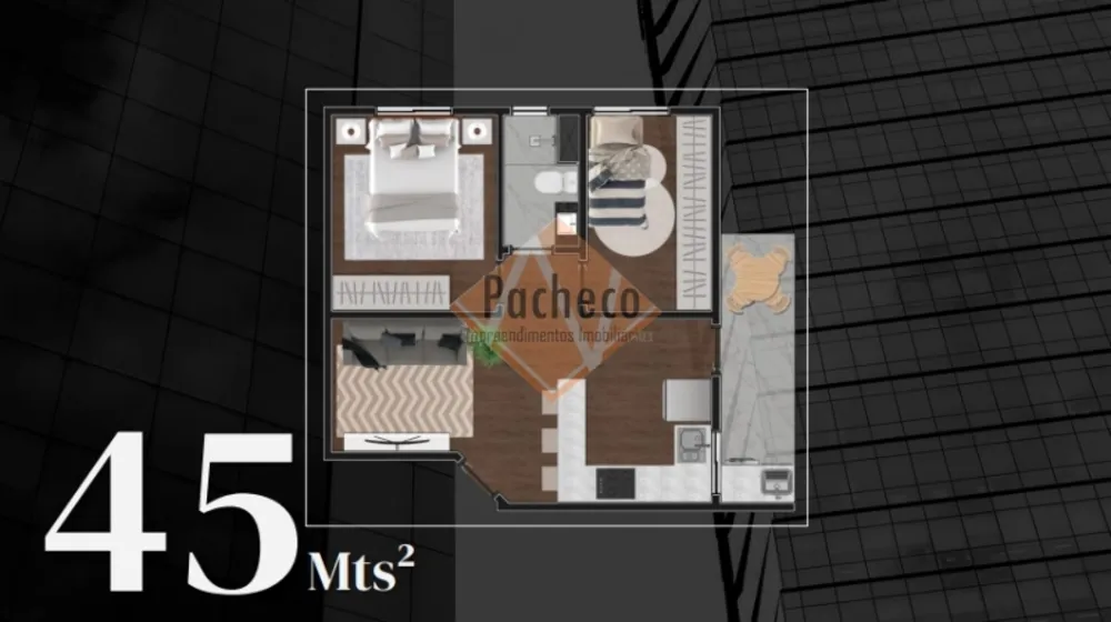 Apartamento, 2 quartos, 45 m² - Foto 11