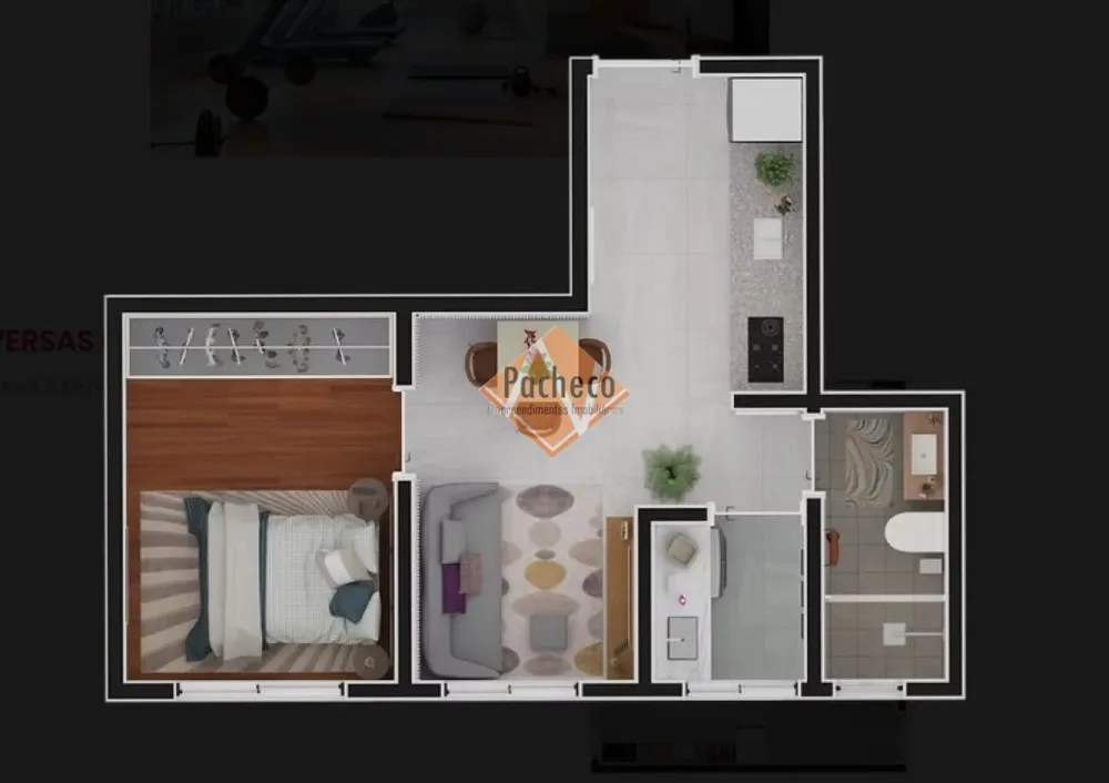 Apartamento, 1 quarto, 29 m² - Foto 8
