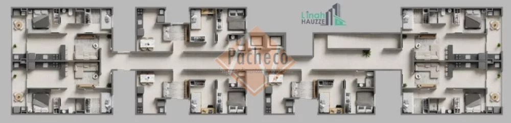 Apartamento à venda com 2 quartos, 38m² - Foto 3