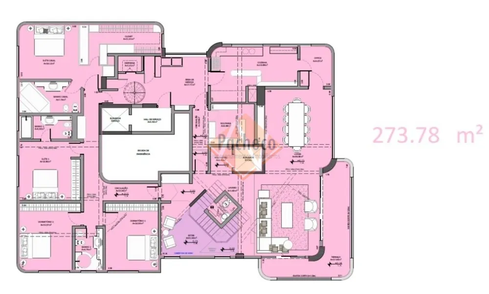 Apartamento, 4 quartos, 642 m² - Foto 15