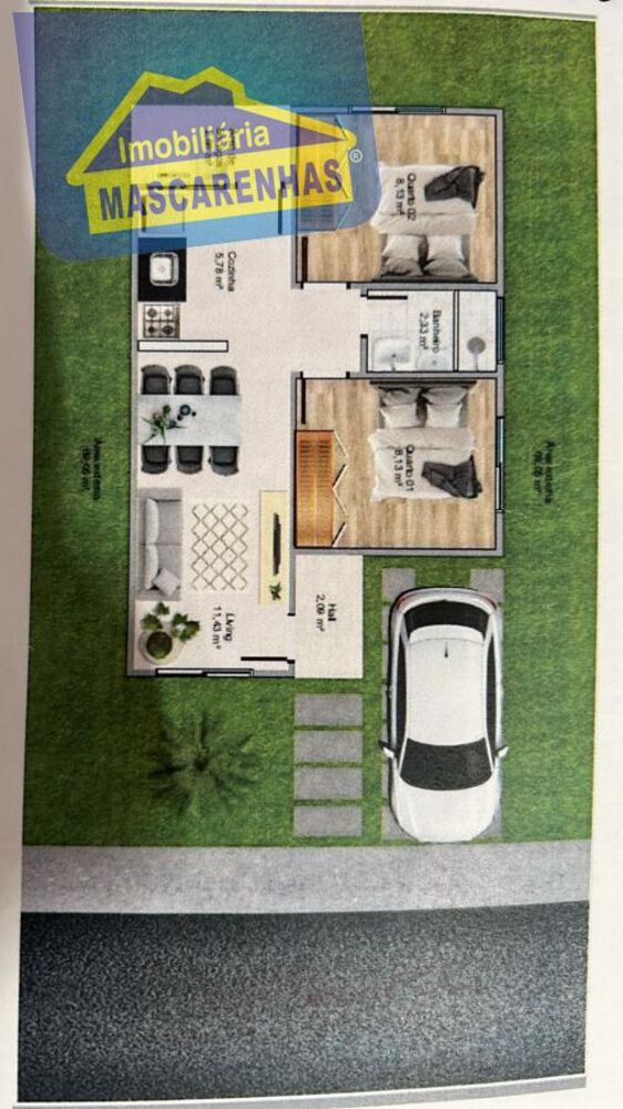 Casa de Condomínio, 2 quartos - Foto 8