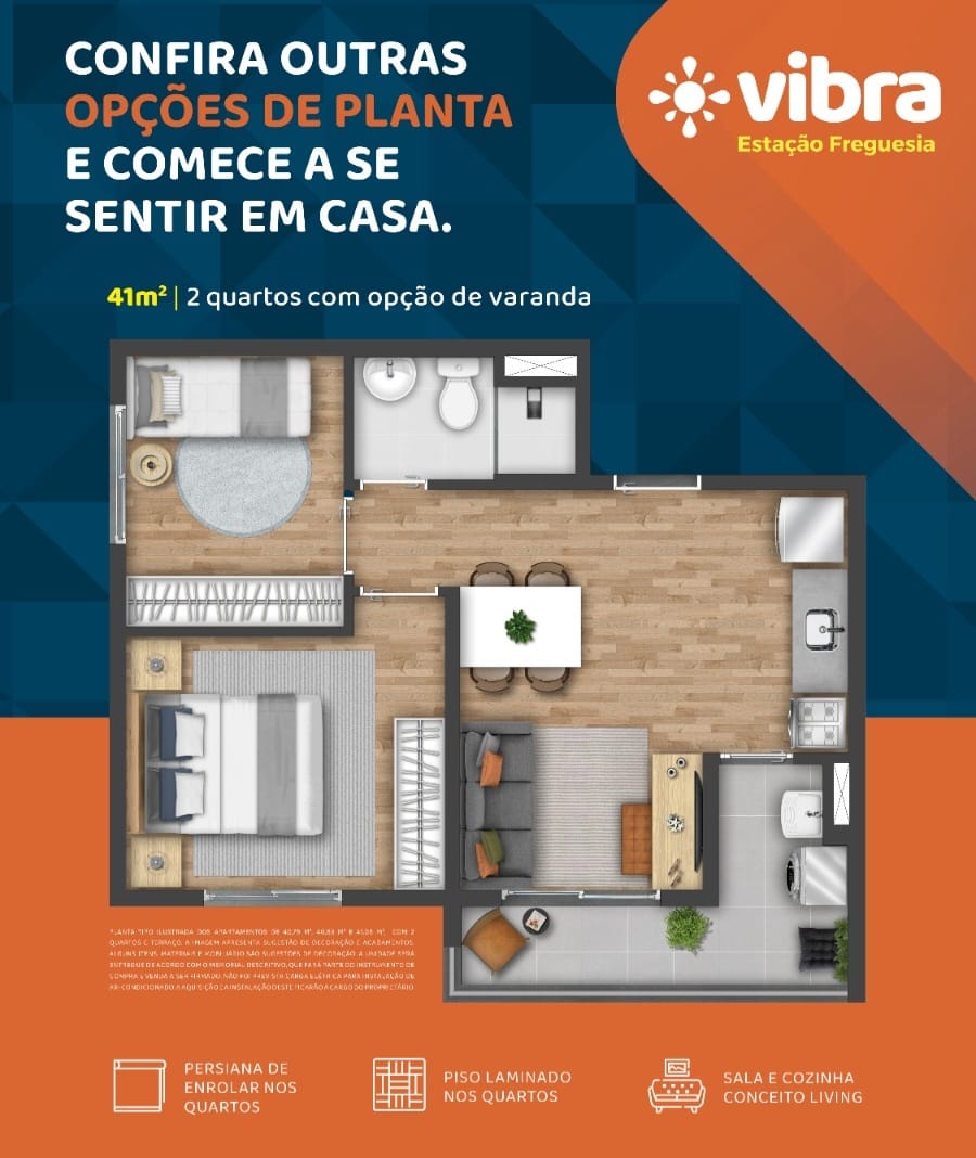 Apartamento à venda com 2 quartos, 37m² - Foto 6