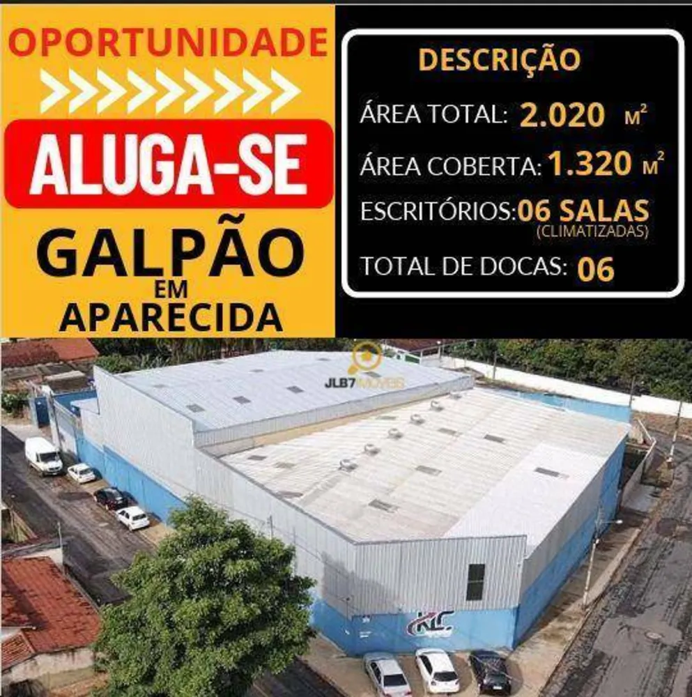 Depósito-Galpão, 1320 m² - Foto 1