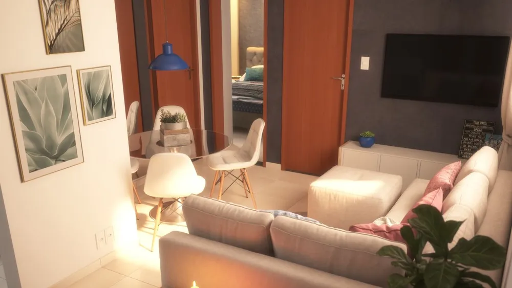 Apartamento, 2 quartos, 50 m² - Foto 3