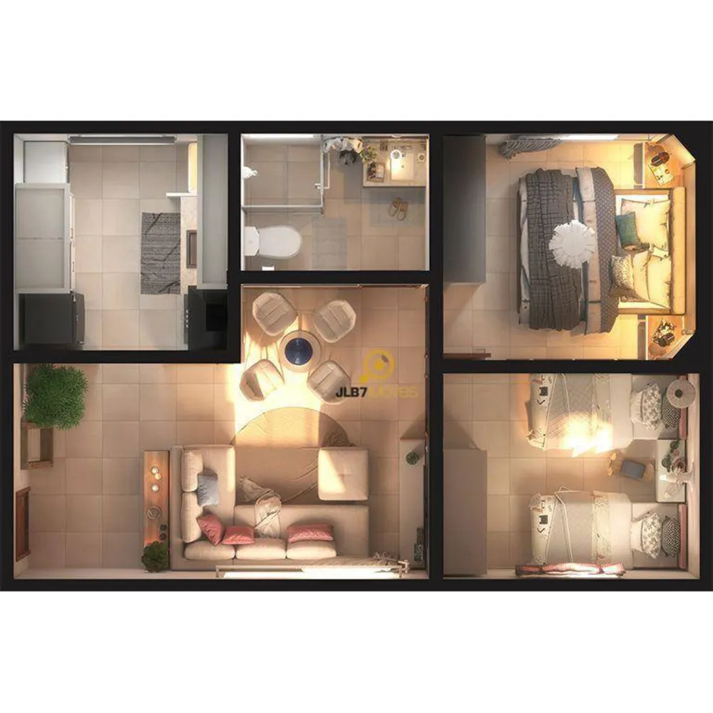 Apartamento, 2 quartos, 50 m² - Foto 13
