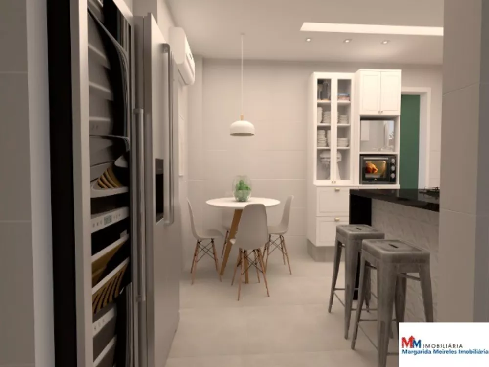 Apartamento à venda com 3 quartos, 185m² - Foto 4