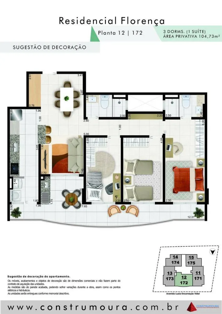 Apartamento, 3 quartos, 104 m² - Foto 15