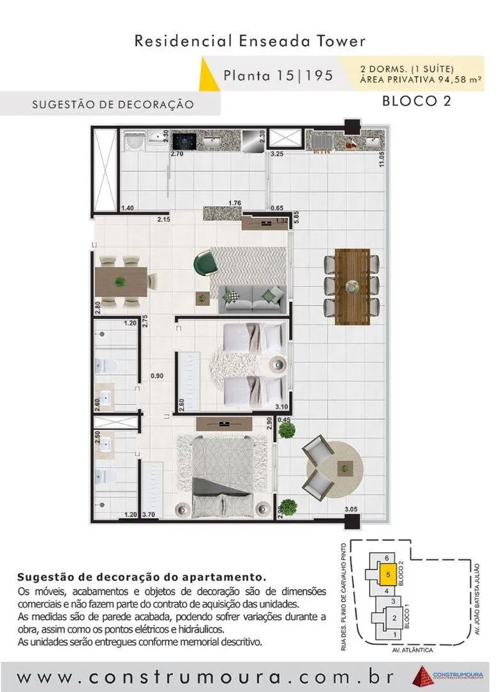 Apartamento, 2 quartos, 94 m² - Foto 16
