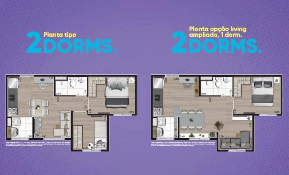 Apartamento, 2 quartos, 35 m² - Foto 12