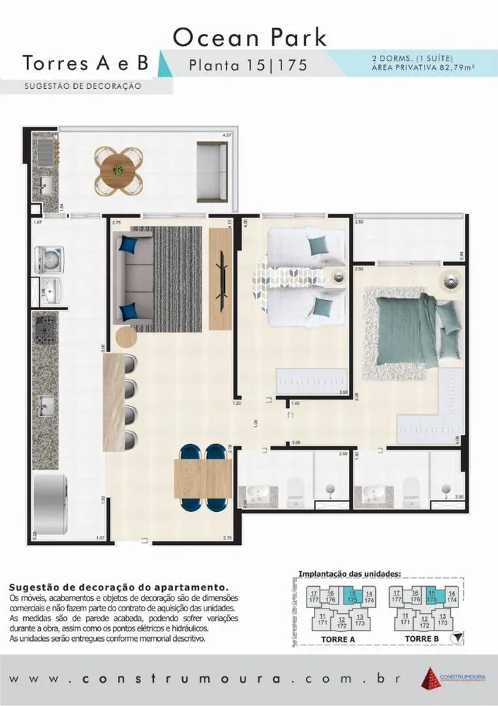 Apartamento, 2 quartos, 82 m² - Foto 3