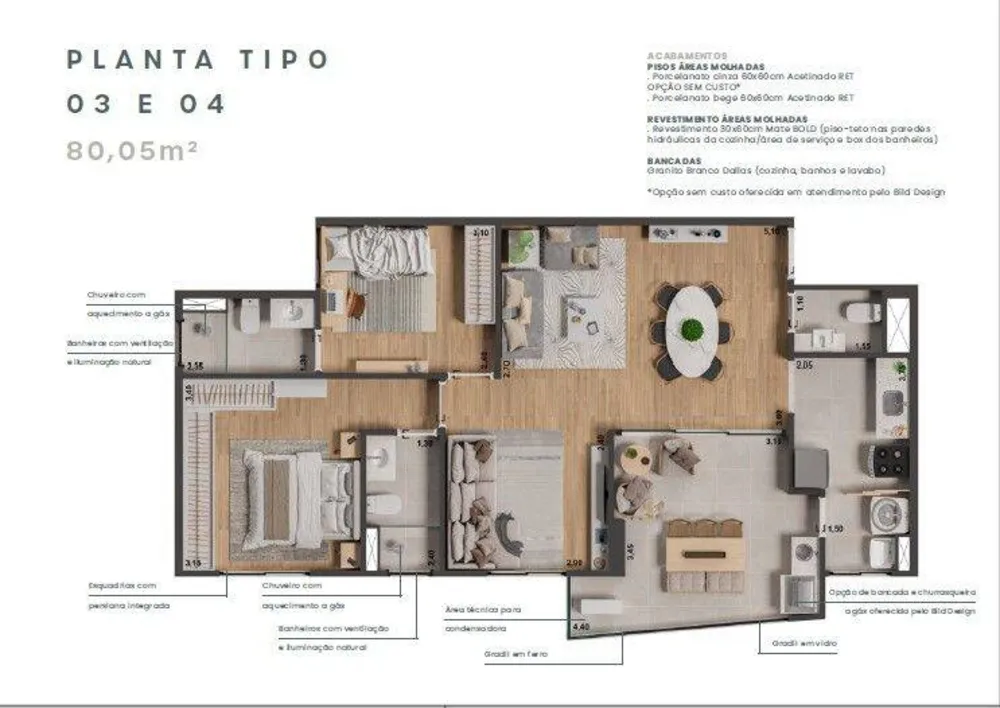 Apartamento, 2 quartos, 80 m² - Foto 6