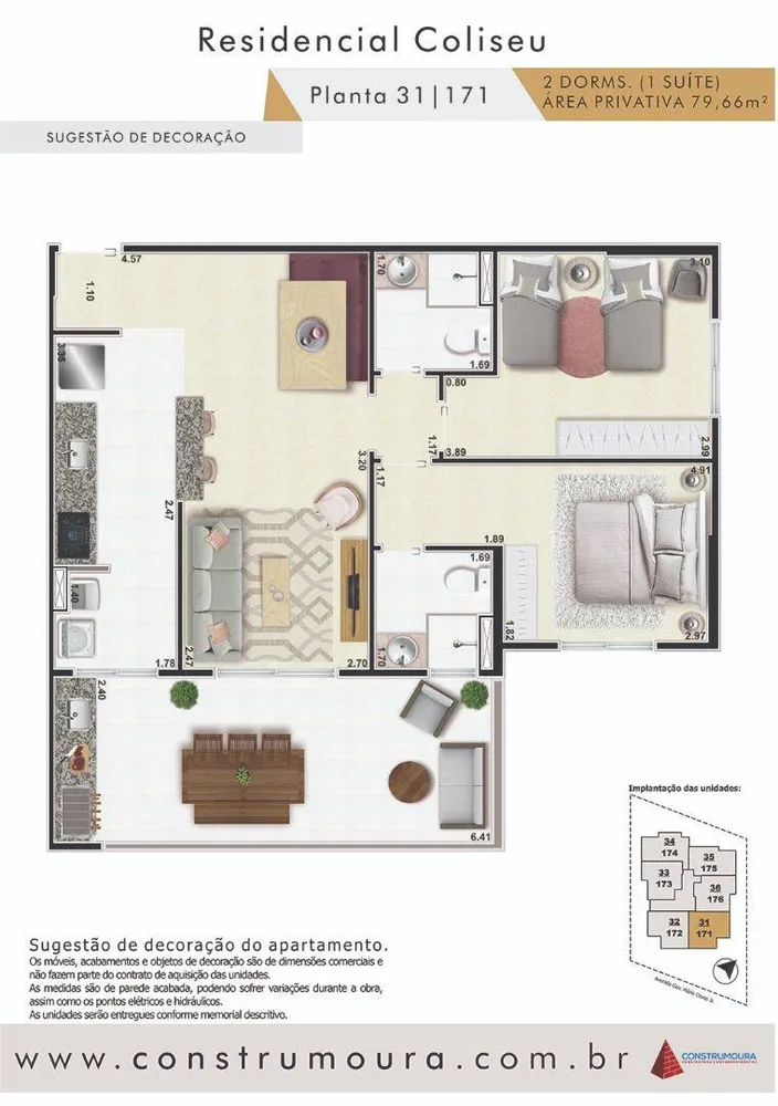 Apartamento, 2 quartos, 79 m² - Foto 11