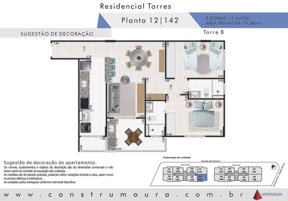 Apartamento, 2 quartos, 79 m² - Foto 6