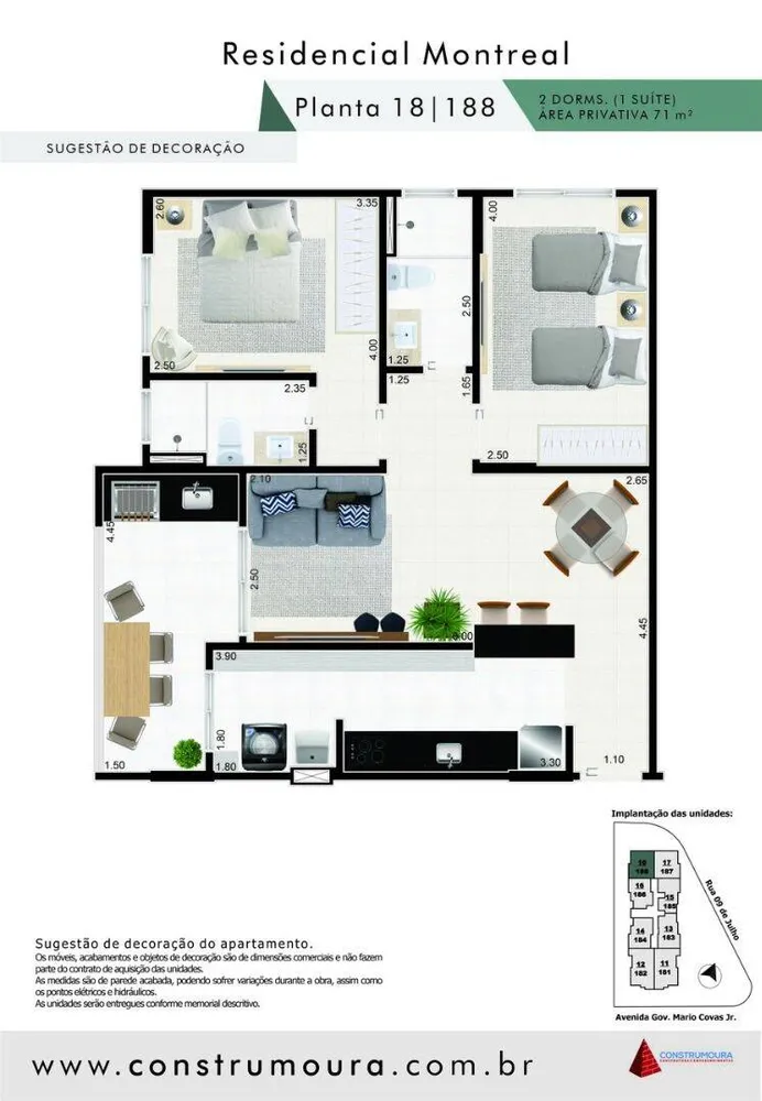 Apartamento, 2 quartos, 71 m² - Foto 5