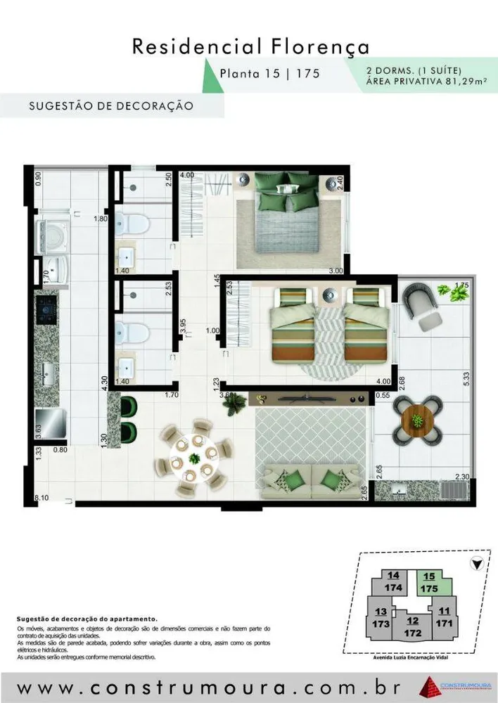 Apartamento, 2 quartos, 81 m² - Foto 8