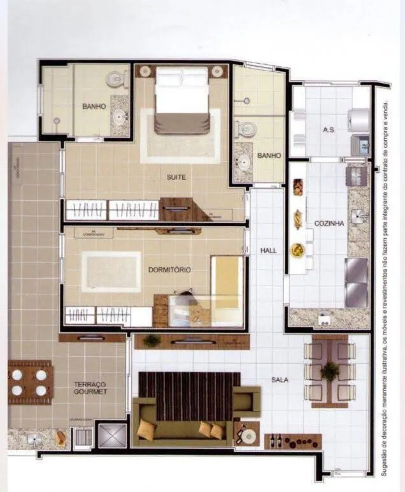 Apartamento, 2 quartos, 104 m² - Foto 4