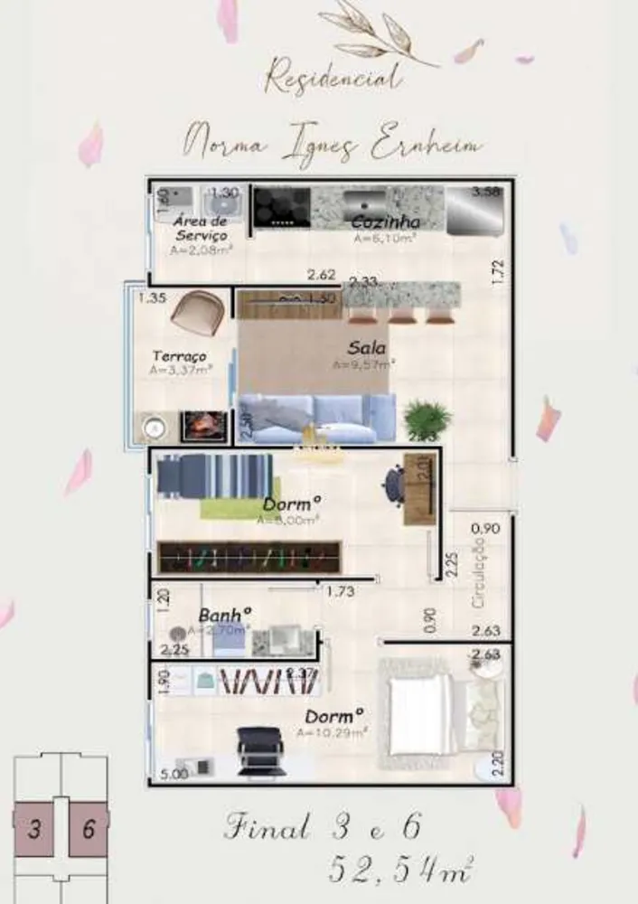 Apartamento, 2 quartos, 98 m² - Foto 11