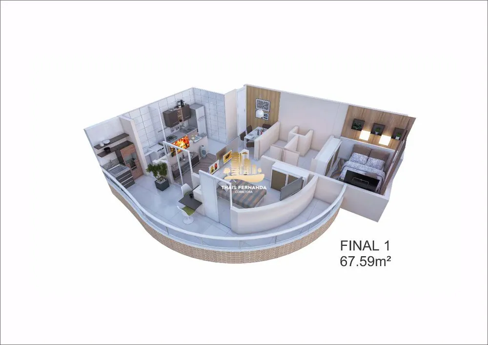 Apartamento, 2 quartos, 68 m² - Foto 8