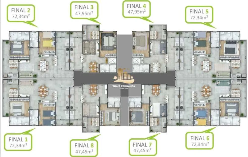Apartamento, 2 quartos, 73 m² - Foto 12