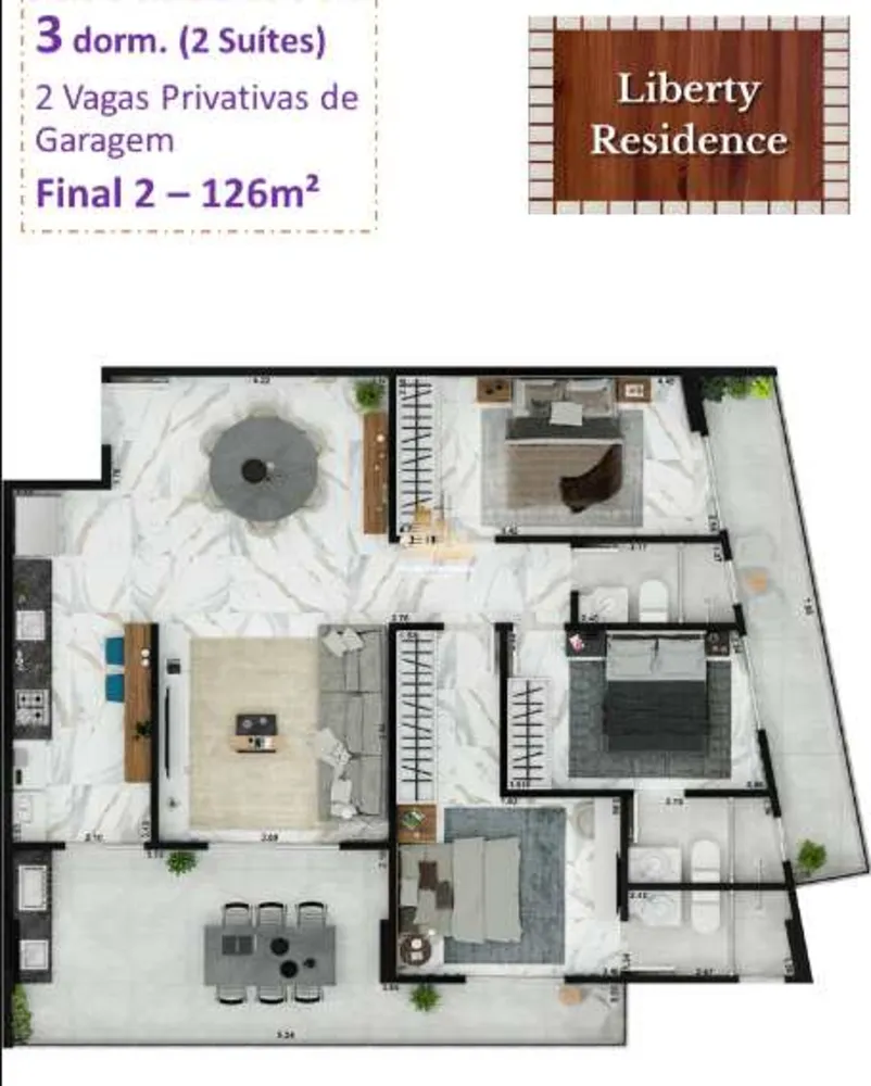 Apartamento, 2 quartos, 81 m² - Foto 7