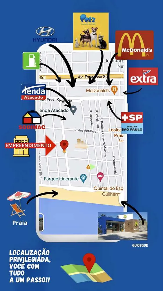 Apartamento, 2 quartos, 68 m² - Foto 1