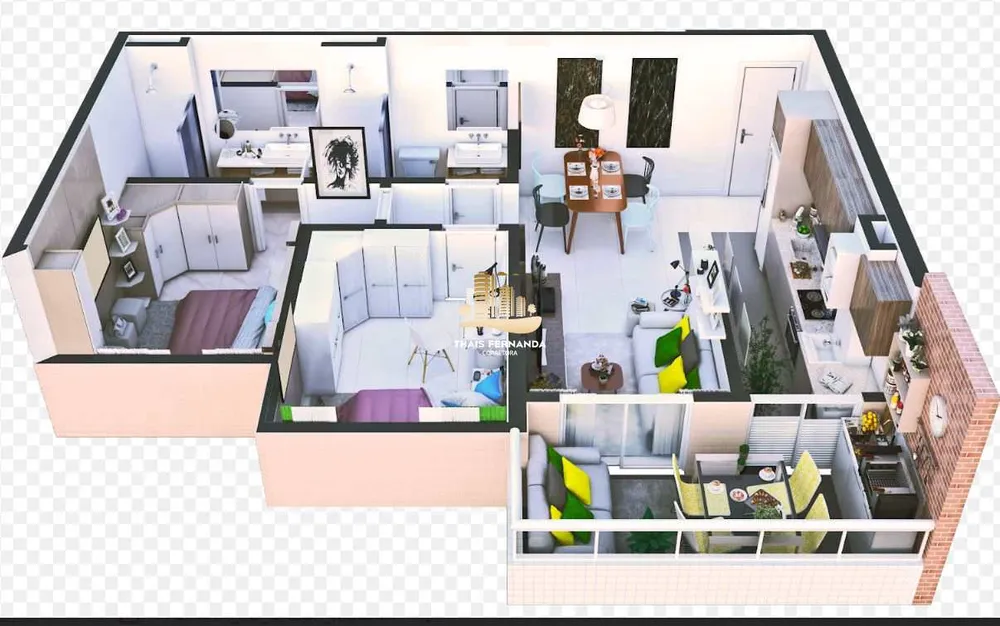 Apartamento, 2 quartos, 91 m² - Foto 7
