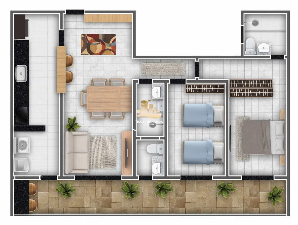 Apartamento, 2 quartos, 97 m² - Foto 5