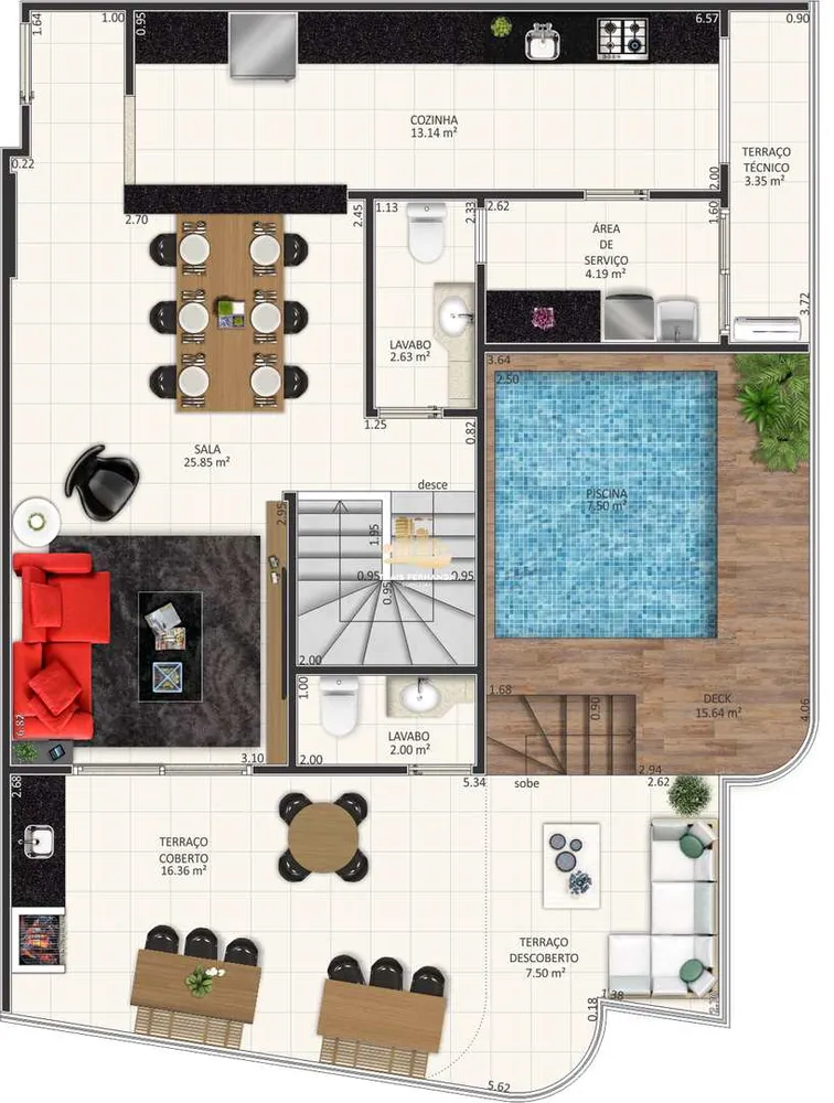 Apartamento, 2 quartos, 81 m² - Foto 12