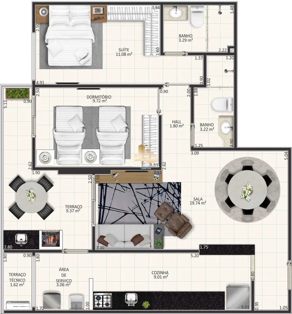 Apartamento, 2 quartos, 81 m² - Foto 5