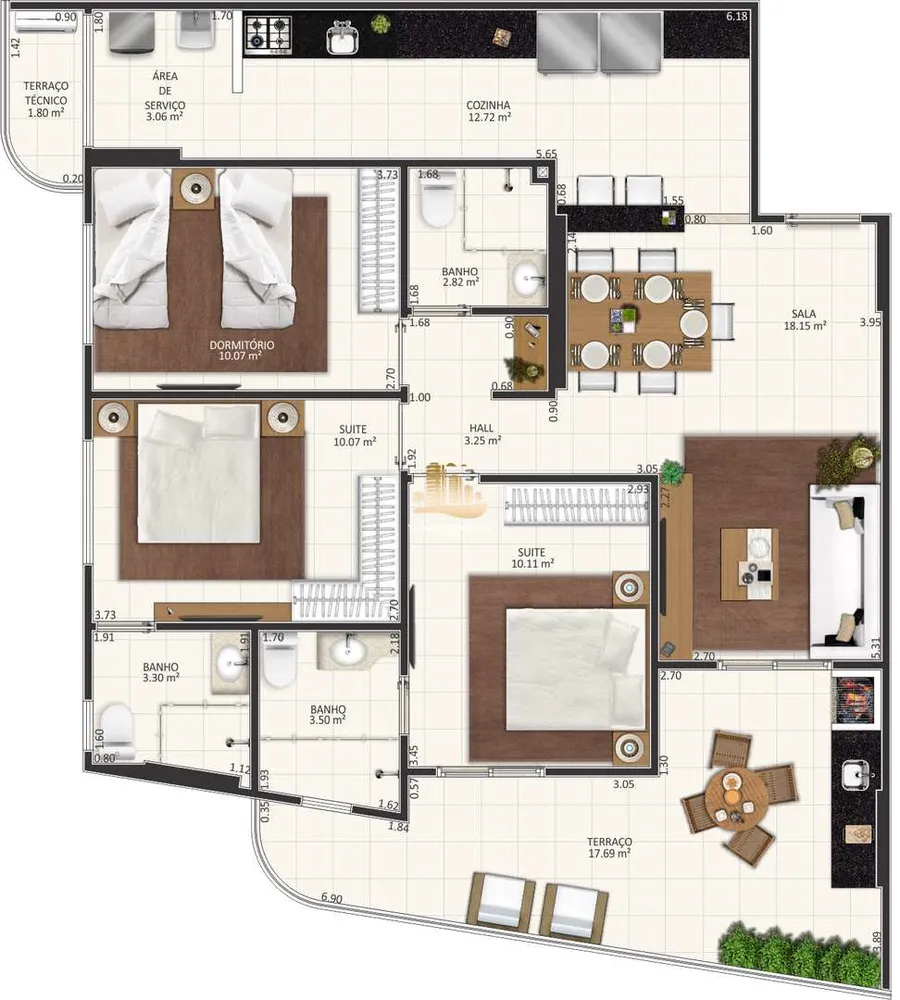 Apartamento, 2 quartos, 81 m² - Foto 9