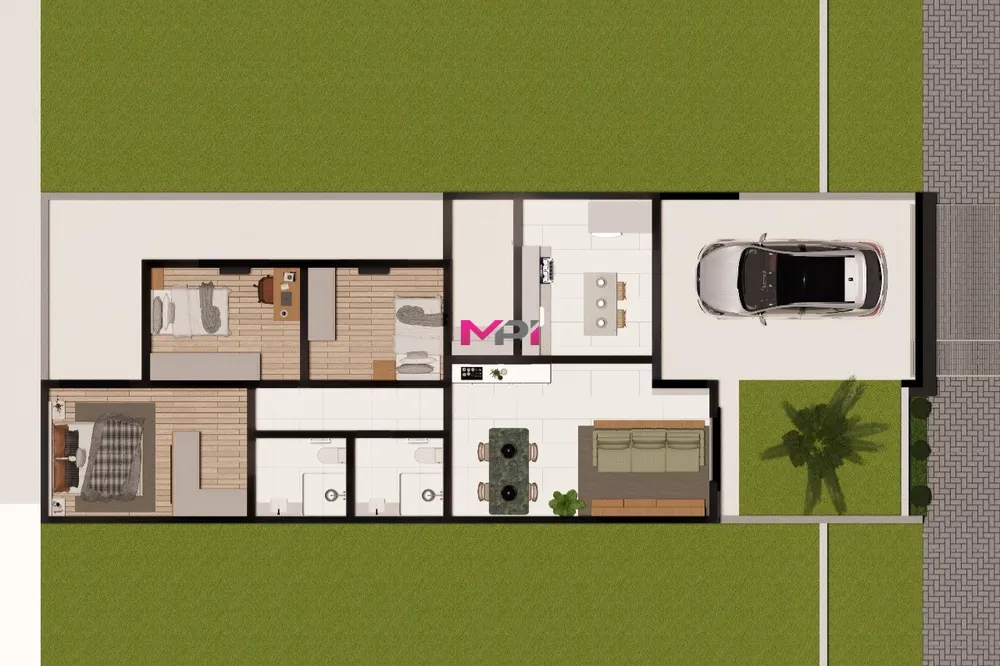 Casa, 3 quartos, 89 m² - Foto 8