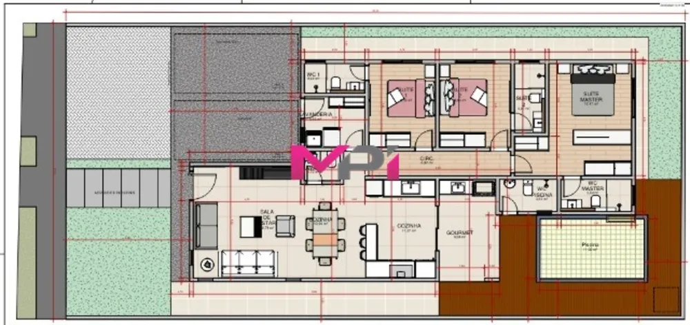 Casa de Condomínio, 3 quartos - Foto 3