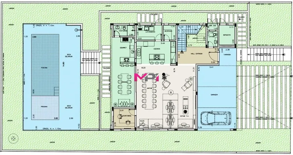 Casa de Condomínio, 5 quartos - Foto 3