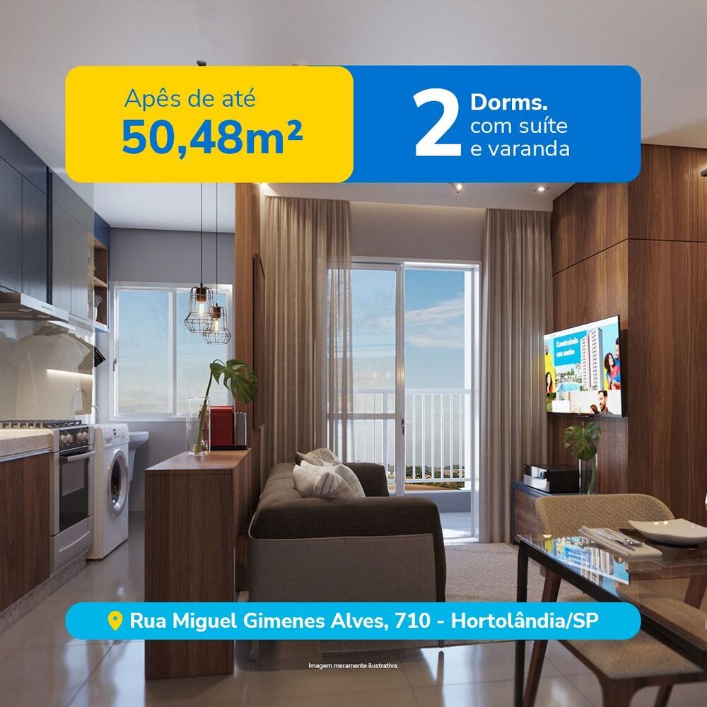 Apartamento, 2 quartos, 50 m² - Foto 1