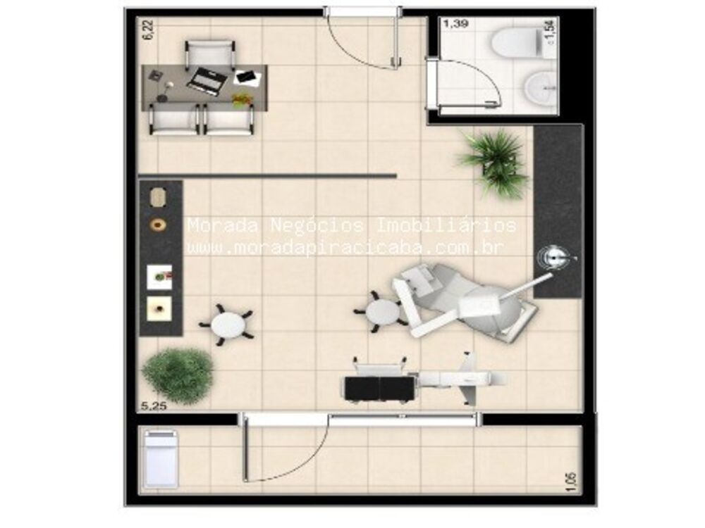 Sala-Conjunto, 40 m² - Foto 6