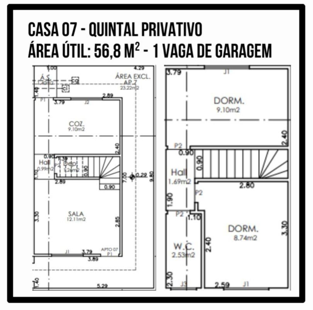 Sobrado, 2 quartos - Foto 2