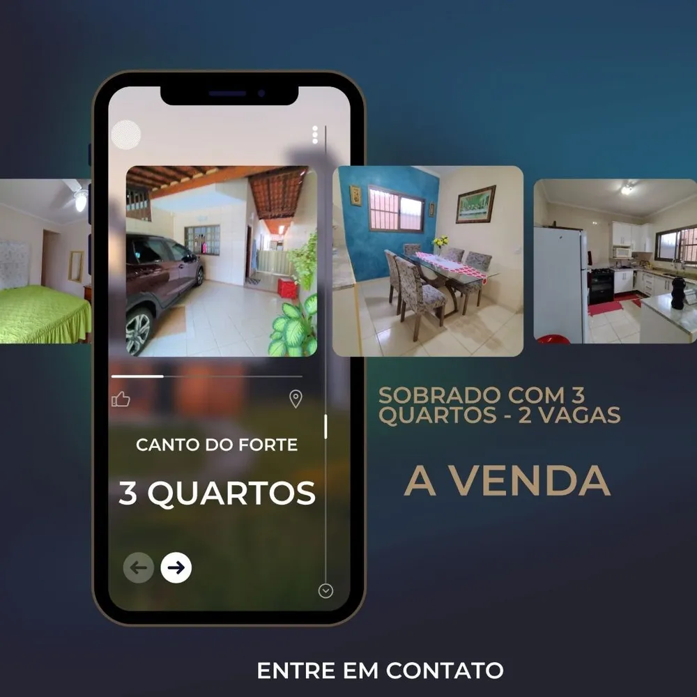Sobrado, 3 quartos - Foto 1