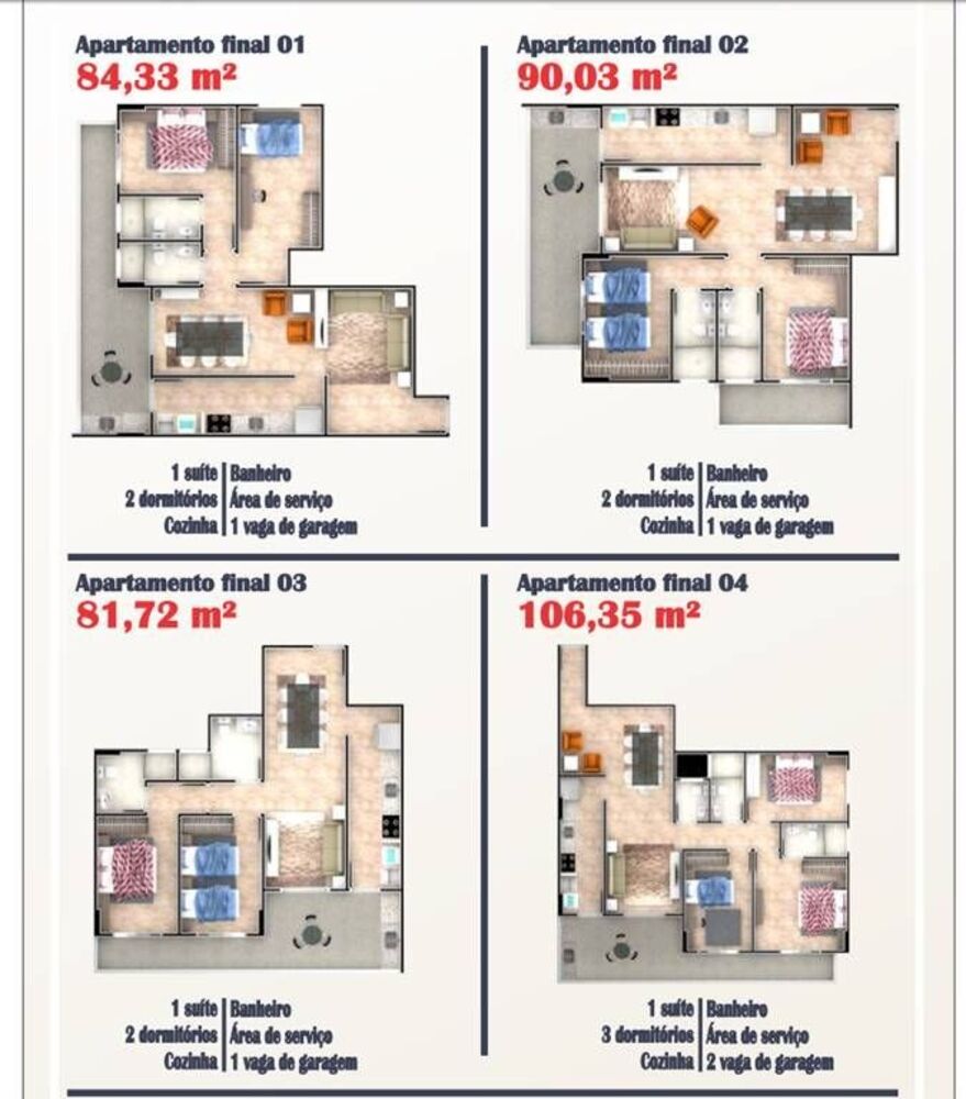 Apartamento, 2 quartos, 90 m² - Foto 4