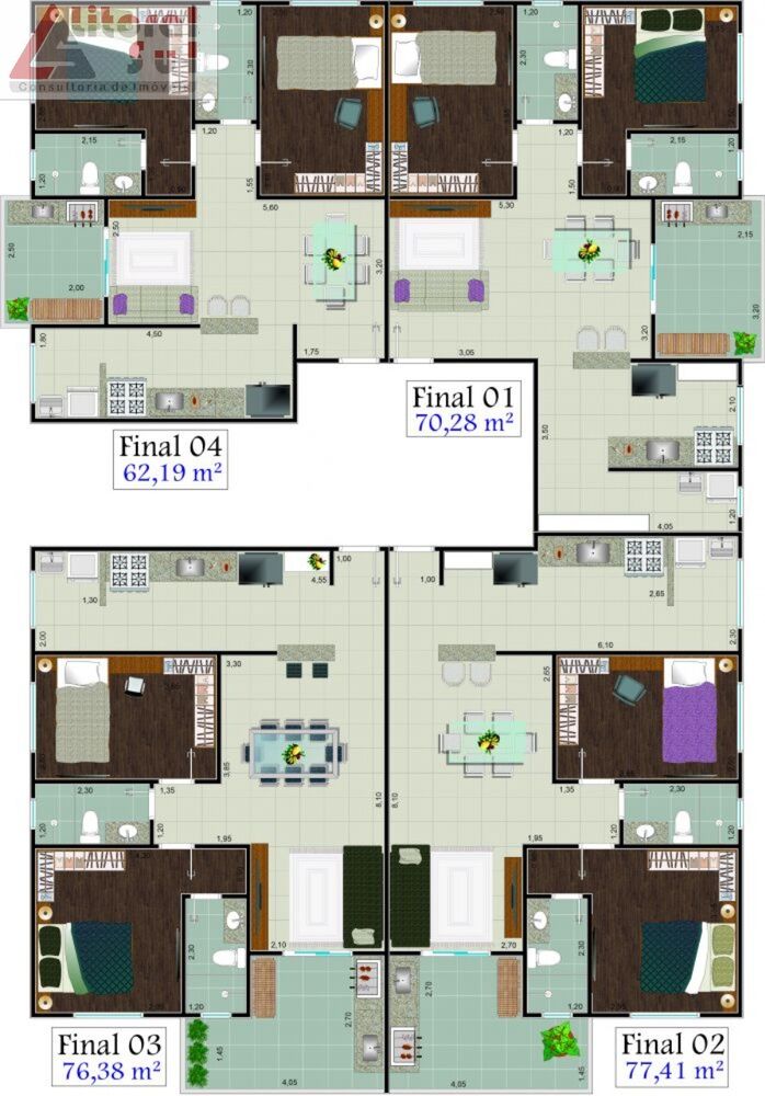 Apartamento, 2 quartos, 70 m² - Foto 19