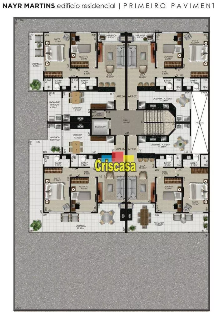 Apartamento, 2 quartos, 600 m² - Foto 9