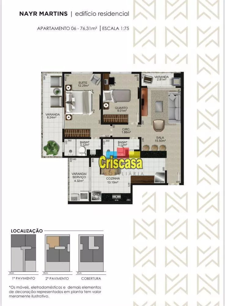 Apartamento, 2 quartos, 600 m² - Foto 13