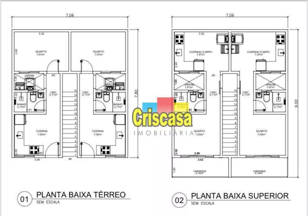 Casa, 1 quarto, 40 m² - Foto 22