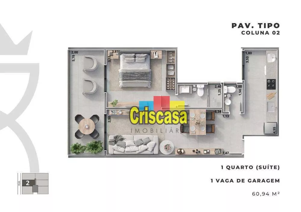 Apartamento, 1 quarto, 75 m² - Foto 12